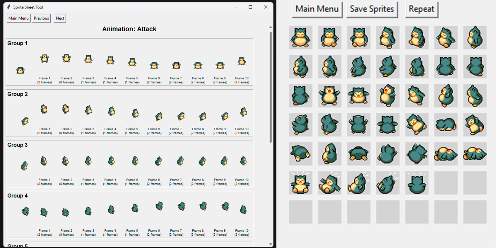 PMD Sprite Manager