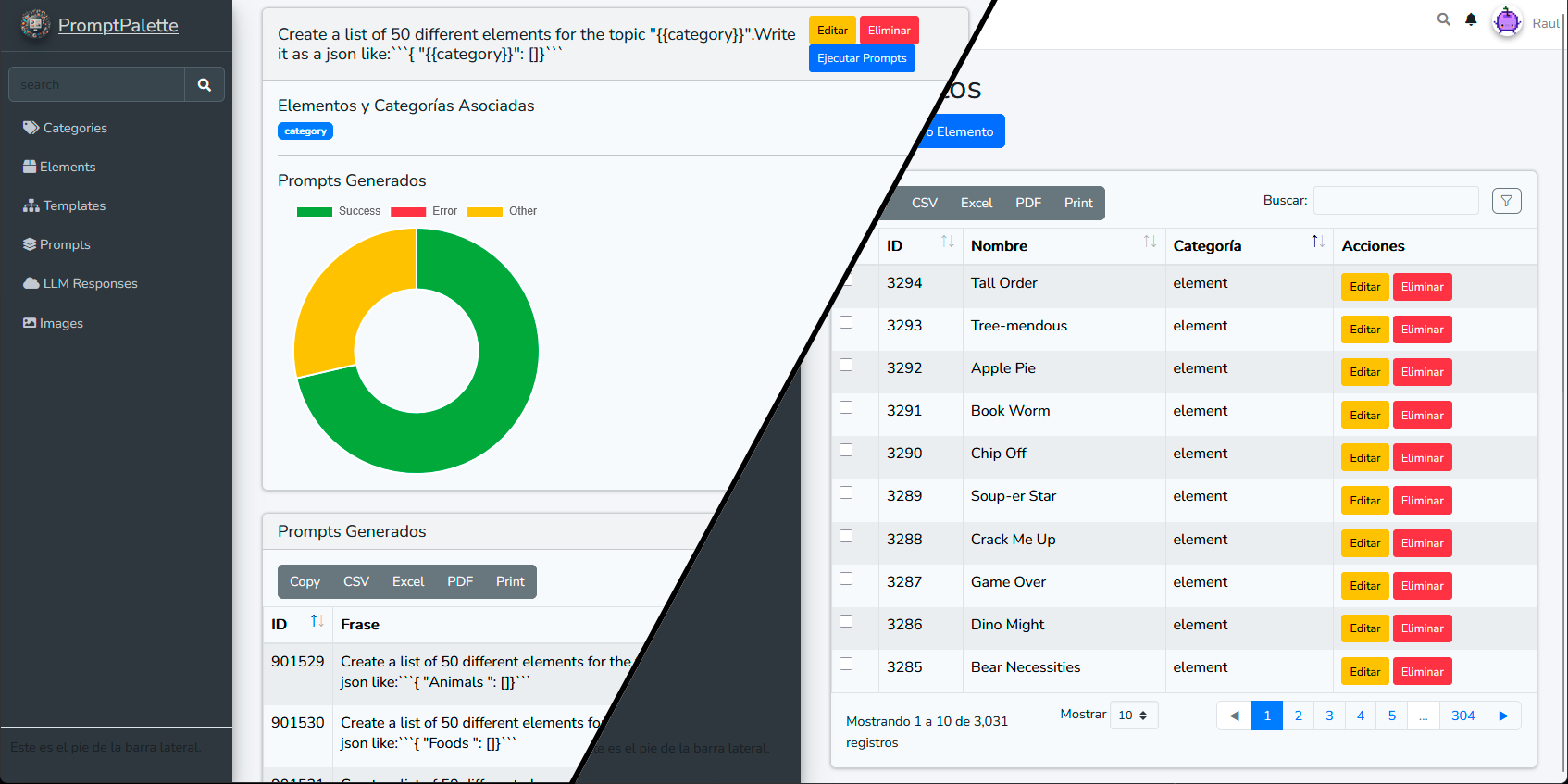 PromptPal - LLM-Powered Template Generation Platform