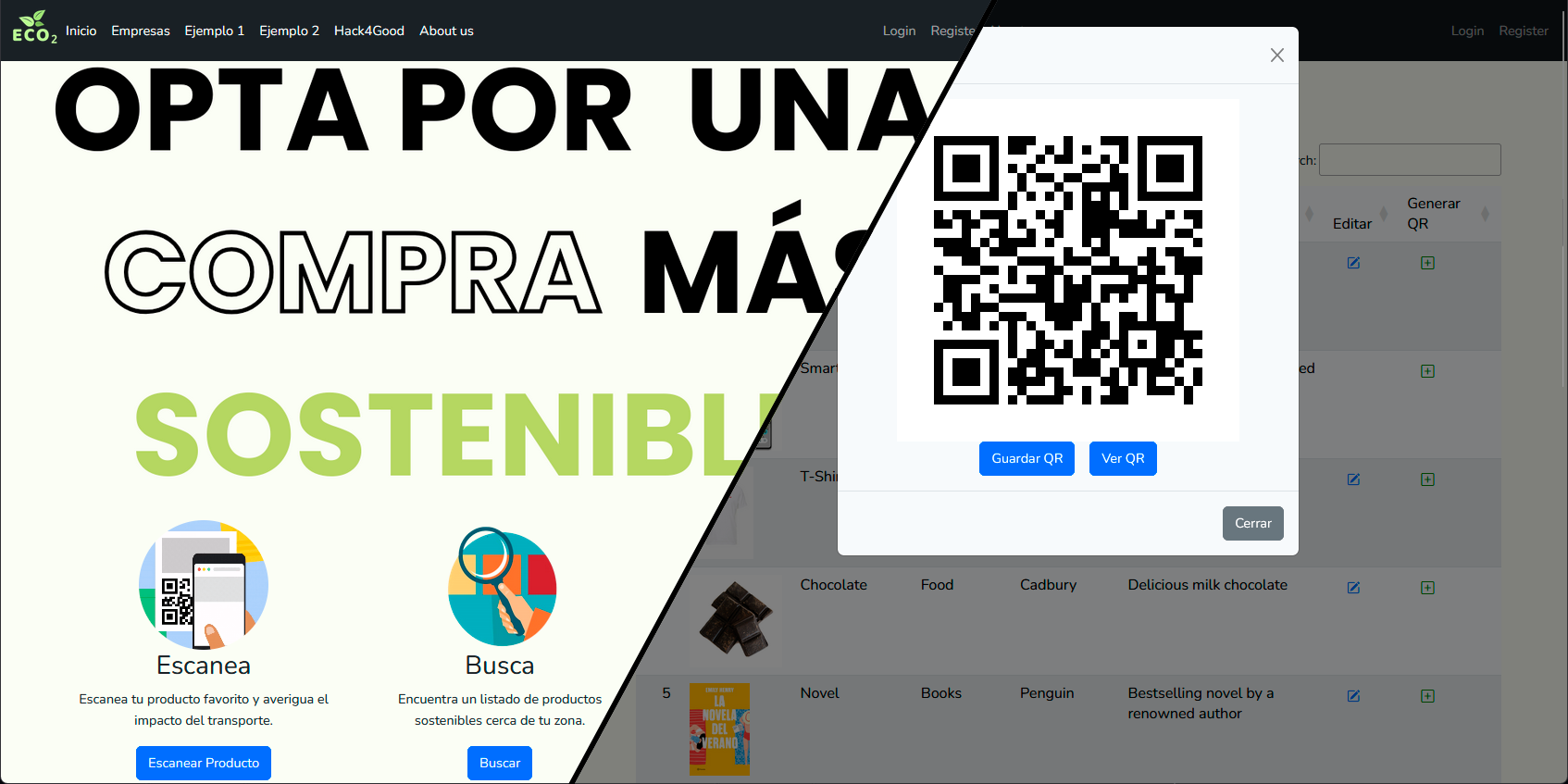 Eco2 - Guanyador del Hack for Good Barcelona